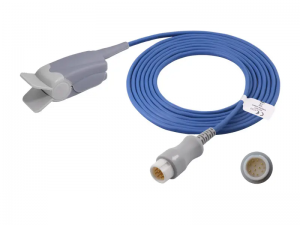兼容Comen  C30/C50/C60/ C80/C90 的重复性一体式血氧传感器（成人指夹）