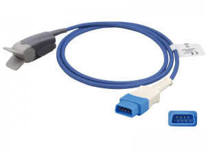 兼容GE Datex-Ohmeda的重复性分体式血氧传感器（成人指夹）